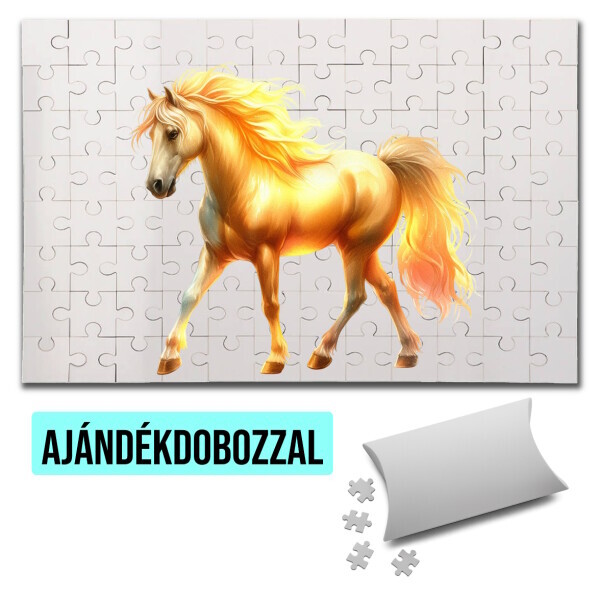 Puzzle - kirakó ajándékdobozzal