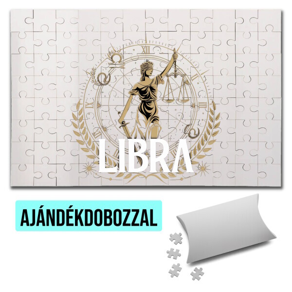 Puzzle - kirakó ajándékdobozzal