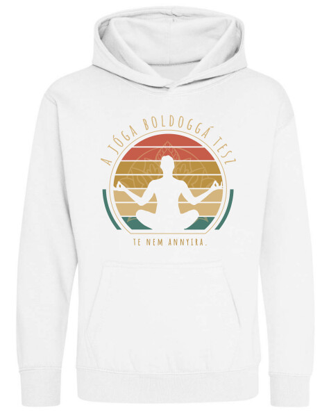 Kapucnis belebújós gyerek pulóver