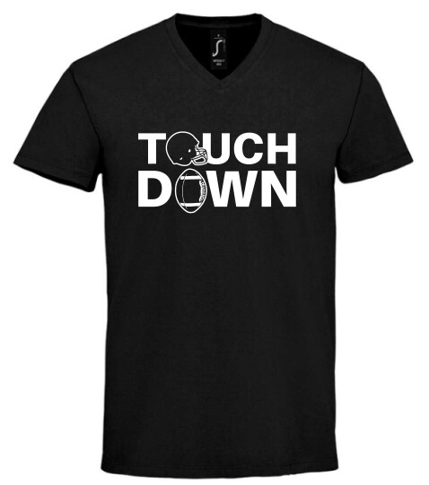 Unisex V nyakú póló