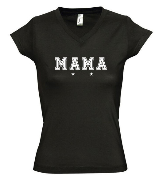 Női V nyakú póló