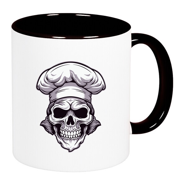 Színes fülű és belsejű bögre