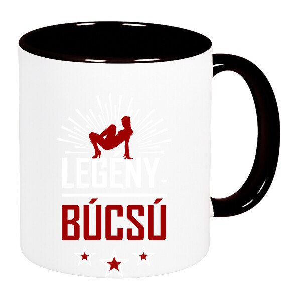 Színes fülű és belsejű bögre