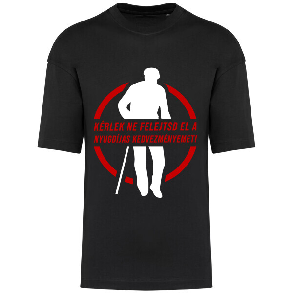 Prémium oversized unisex póló