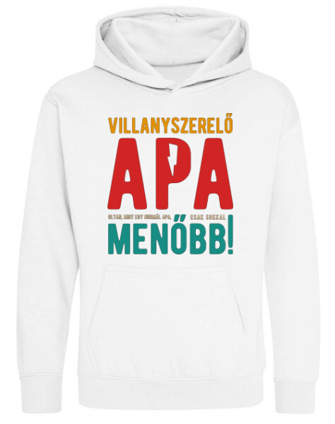 Kapucnis belebújós gyerek pulóver