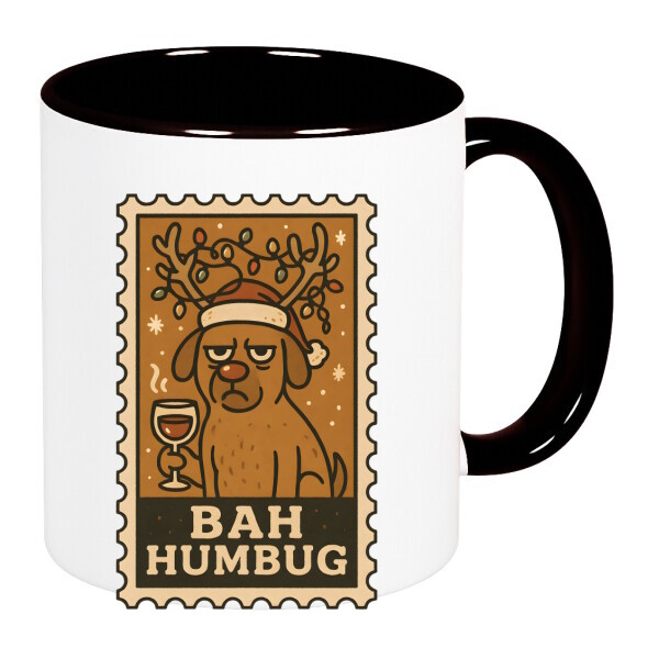 Színes fülű és belsejű bögre