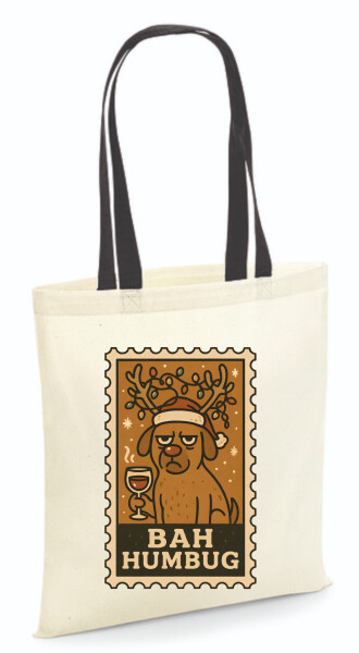 Vászontáska - színes fülű 