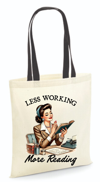 Vászontáska - színes fülű 