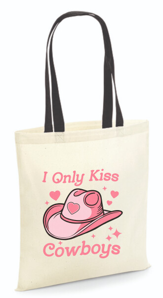 Vászontáska - színes fülű 