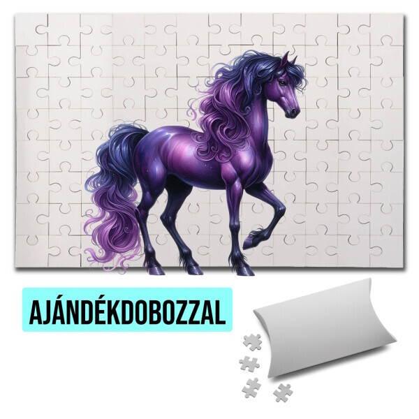 Puzzle - kirakó ajándékdobozzal