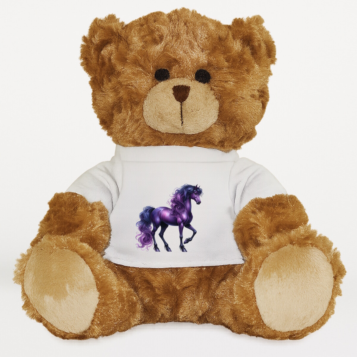 Plüssmaci egyedi pólóval