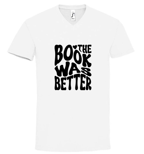 Unisex V nyakú póló