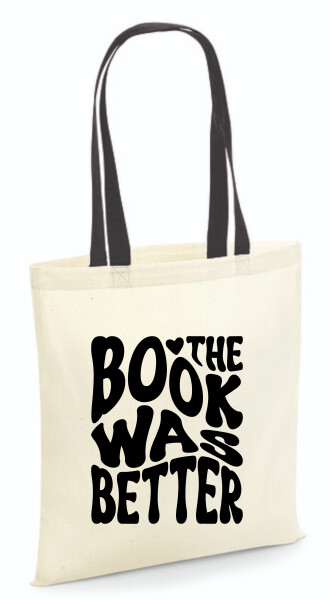 Vászontáska - színes fülű 