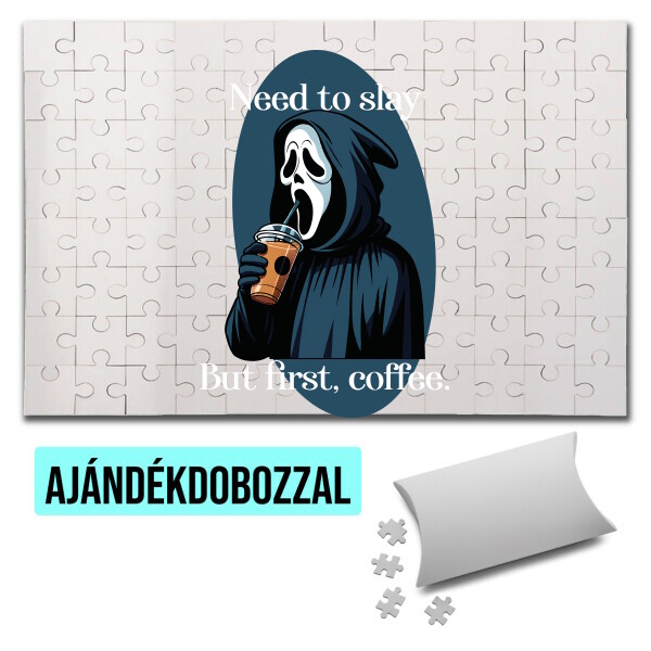 Puzzle - kirakó ajándékdobozzal