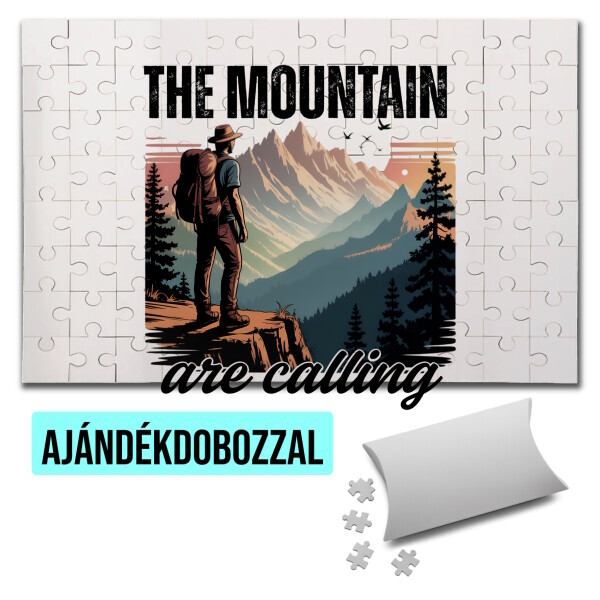 Puzzle - kirakó ajándékdobozzal