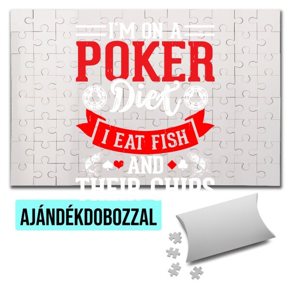 Puzzle - kirakó ajándékdobozzal