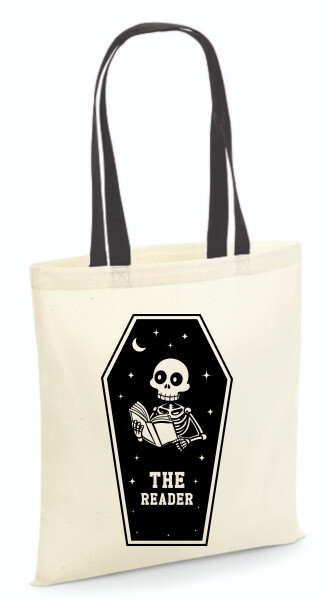 Vászontáska - színes fülű 