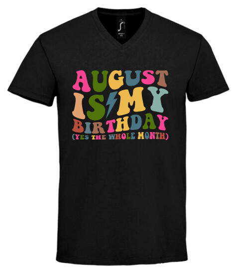 Unisex V nyakú póló