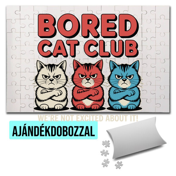 Puzzle - kirakó ajándékdobozzal