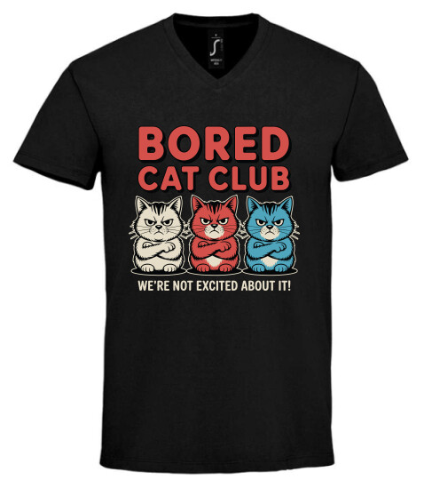 Unisex V nyakú póló