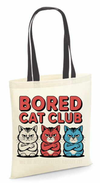 Vászontáska - színes fülű 