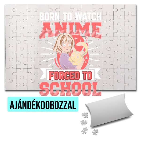 Puzzle - kirakó ajándékdobozzal