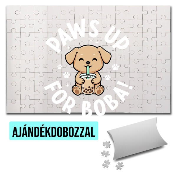 Puzzle - kirakó ajándékdobozzal