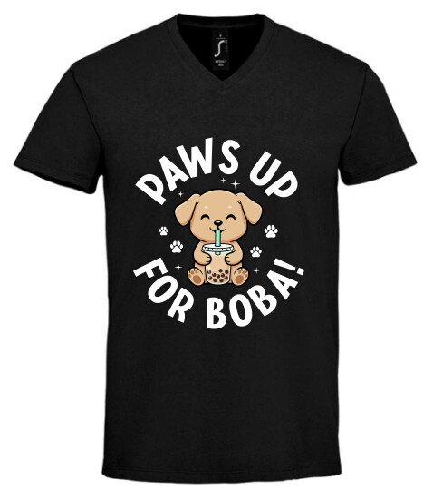 Unisex V nyakú póló