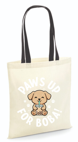 Vászontáska - színes fülű 