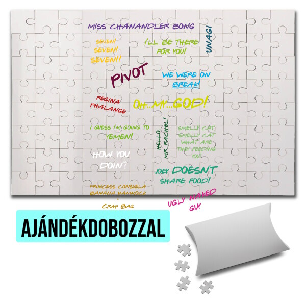 Puzzle - kirakó ajándékdobozzal