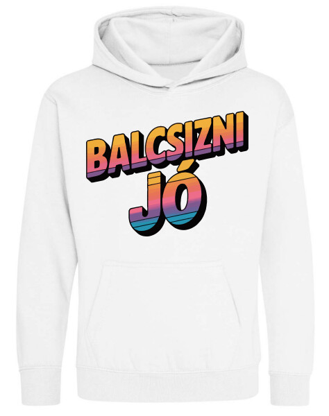 Kapucnis belebújós gyerek pulóver