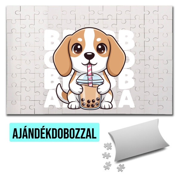 Puzzle - kirakó ajándékdobozzal