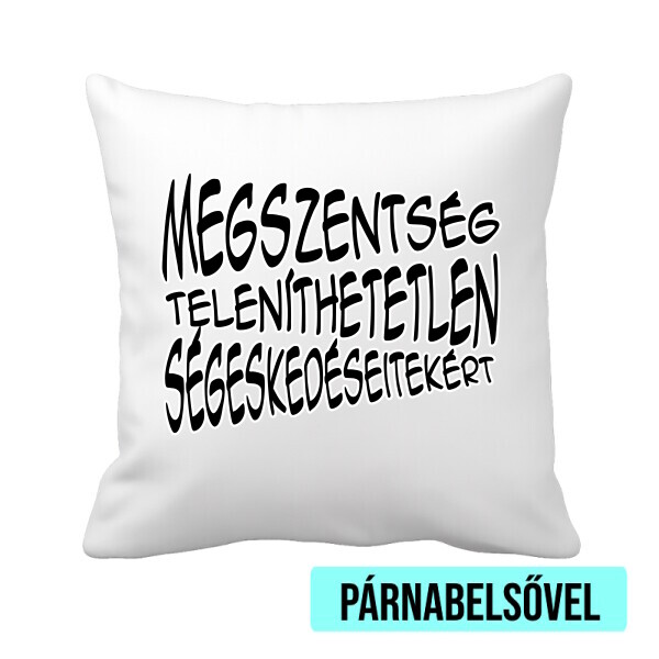 Párnahuzat béléssel