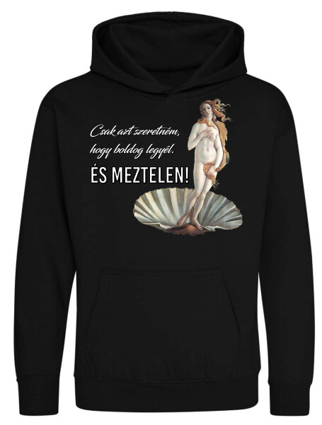 Kapucnis belebújós gyerek pulóver