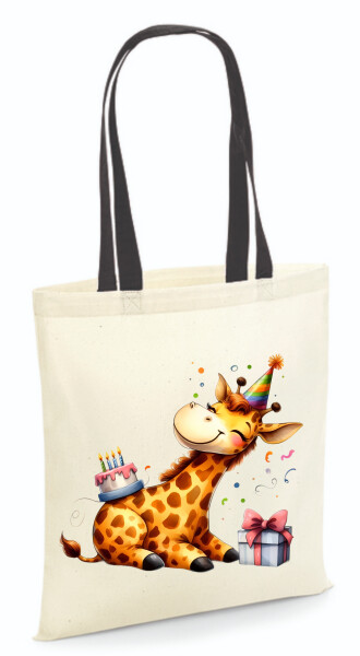 Vászontáska - színes fülű 