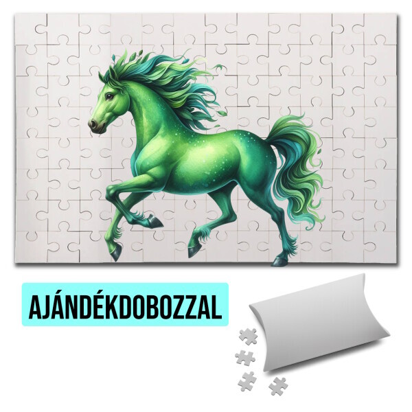 Puzzle - kirakó ajándékdobozzal