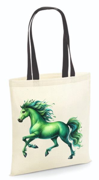 Vászontáska - színes fülű 