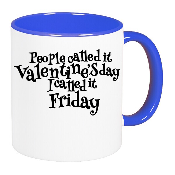 Színes fülű és belsejű bögre