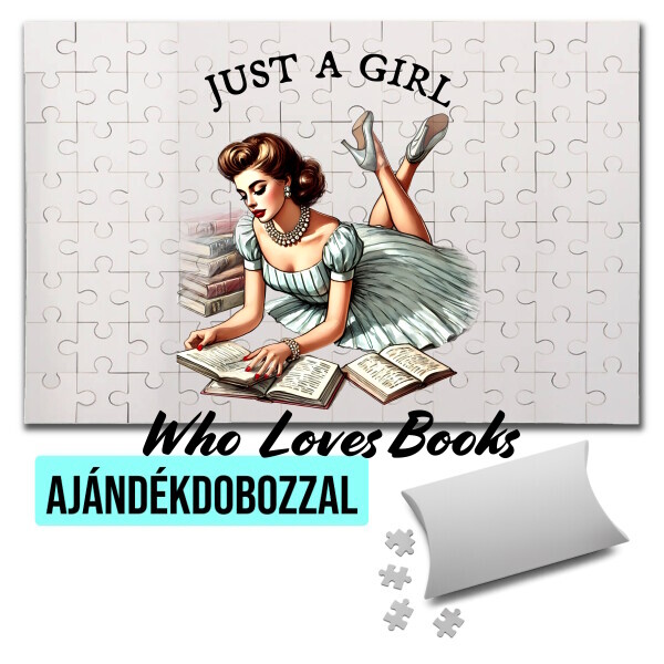 Puzzle - kirakó ajándékdobozzal