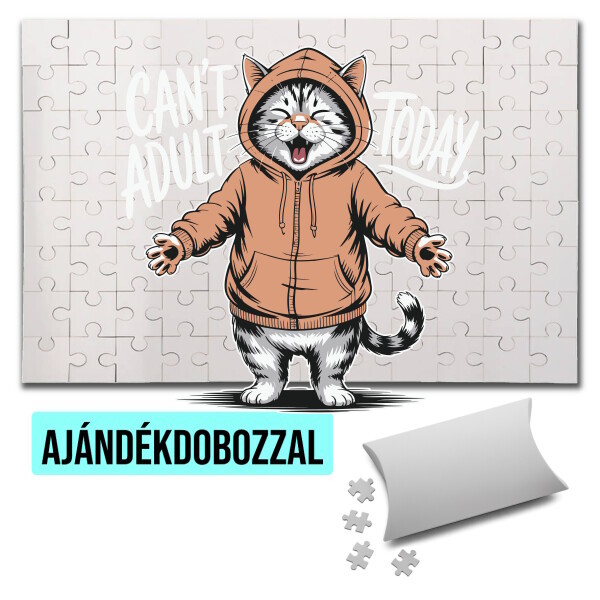 Puzzle - kirakó ajándékdobozzal