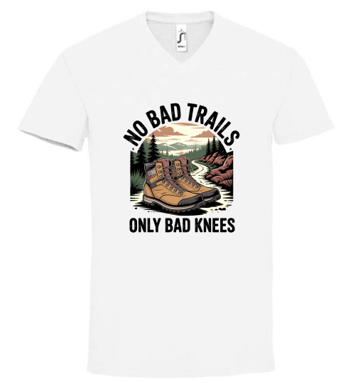 Unisex V nyakú póló