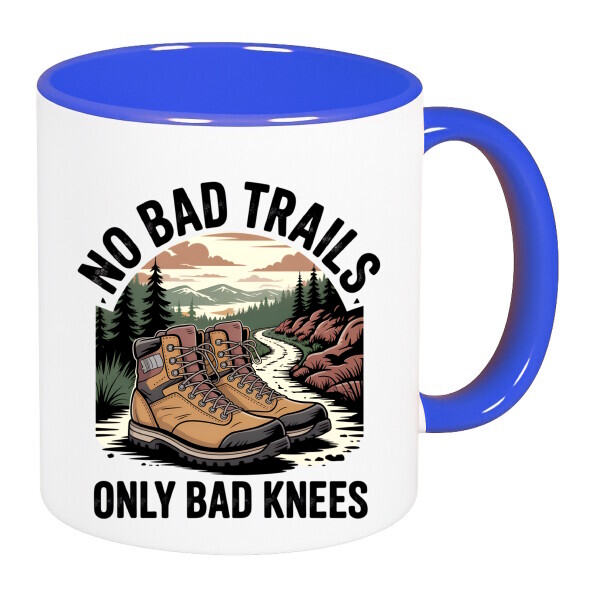 Színes fülű és belsejű bögre