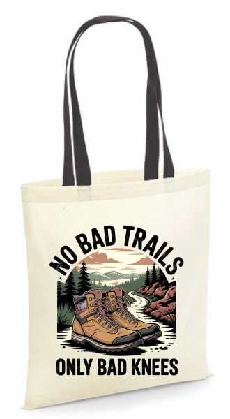 Vászontáska - színes fülű 