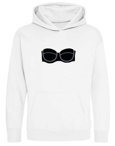 Kapucnis belebújós gyerek pulóver