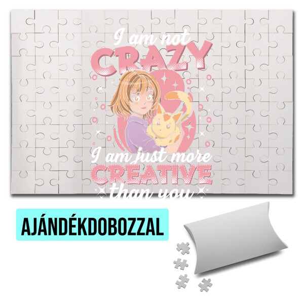 Puzzle - kirakó ajándékdobozzal