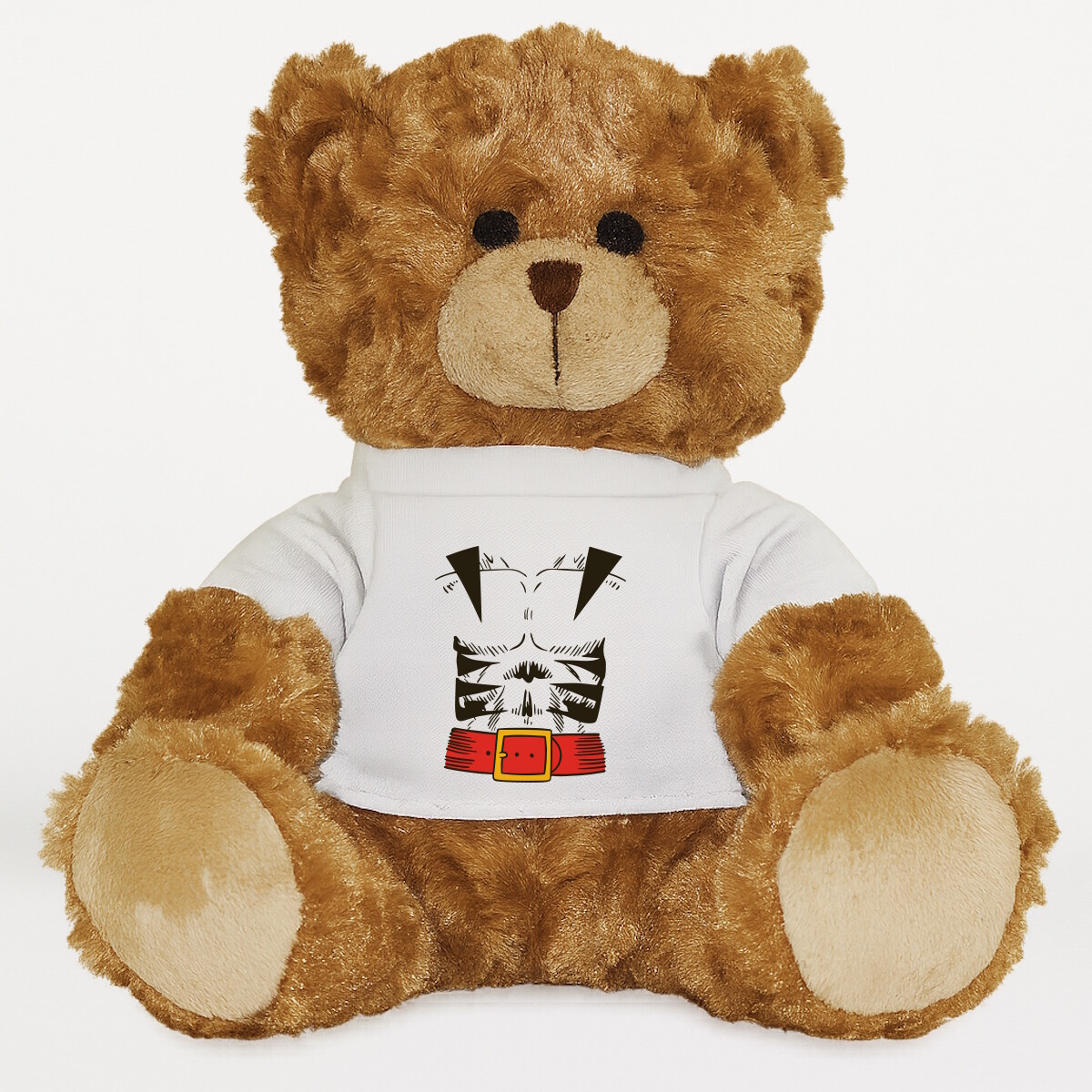 Plüssmaci egyedi pólóval