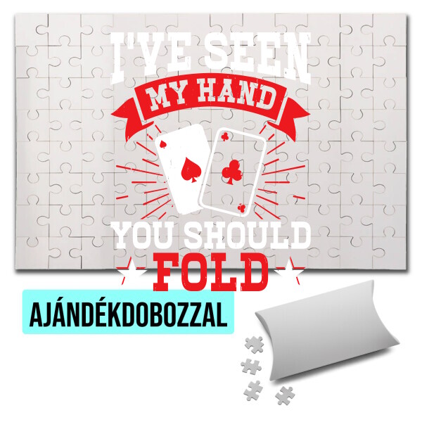 Puzzle - kirakó ajándékdobozzal