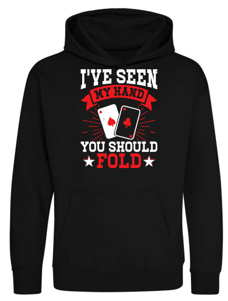 Kapucnis belebújós gyerek pulóver