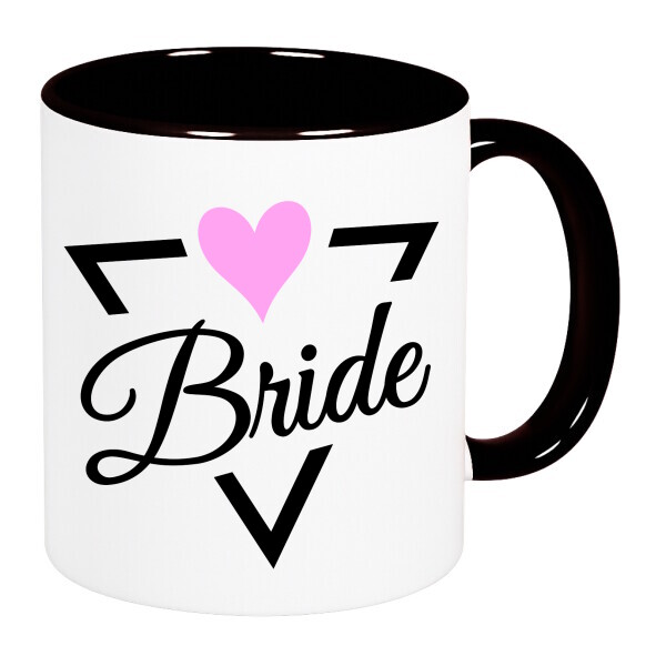 Színes fülű és belsejű bögre