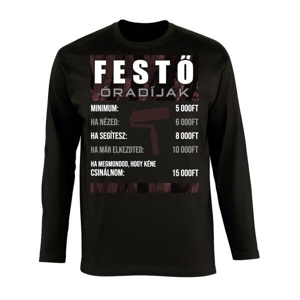 Hosszú ujjú póló